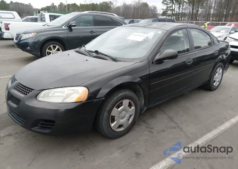 2004 Dodge Stratus Se z USA, uszkodzony, nr VIN 1B3AL36R54N386640
